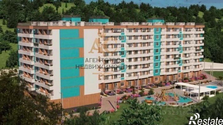 1-комн квартира улица Айвазовского, 8,  д. 8