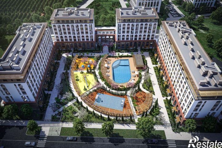 1-комн квартира в новом доме Алуштинская улица