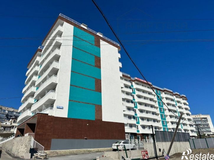 1-комн квартира в новом доме улица Айвазовского, 6