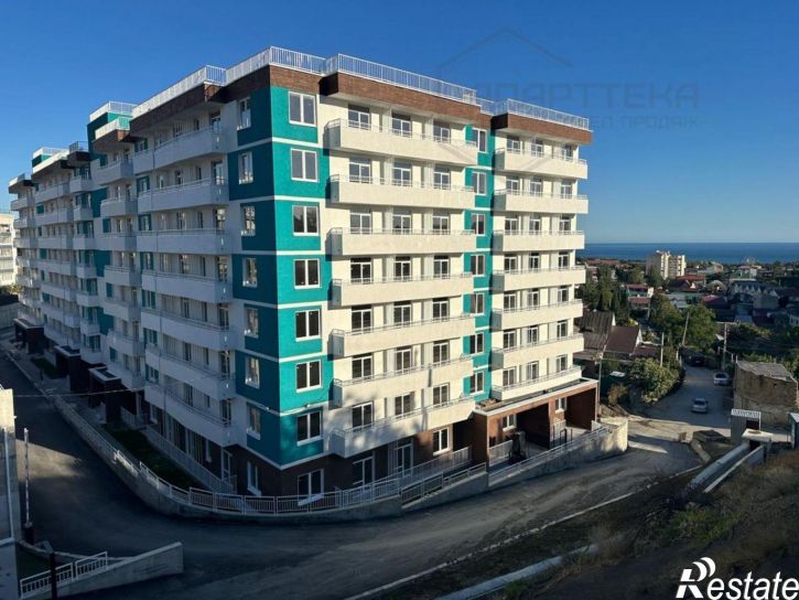 1-комн квартира в новом доме улица Айвазовского, 6