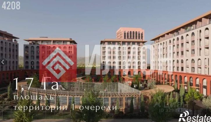 1-комн квартира квартал Долина Роз