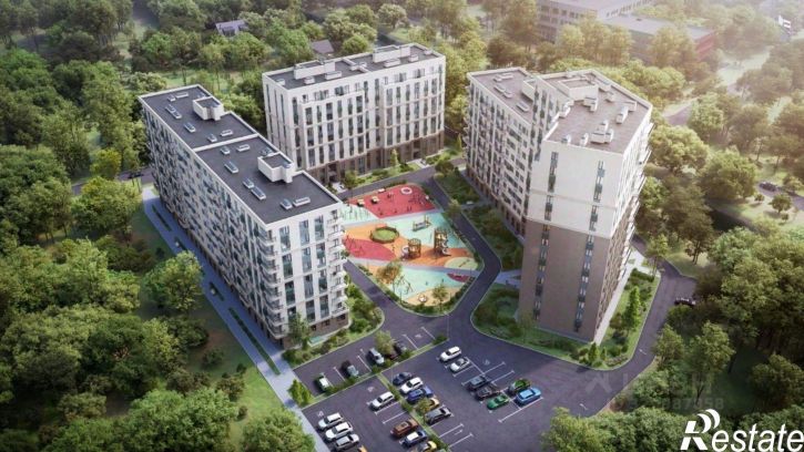1-комн квартира в новом доме улица Инициативных