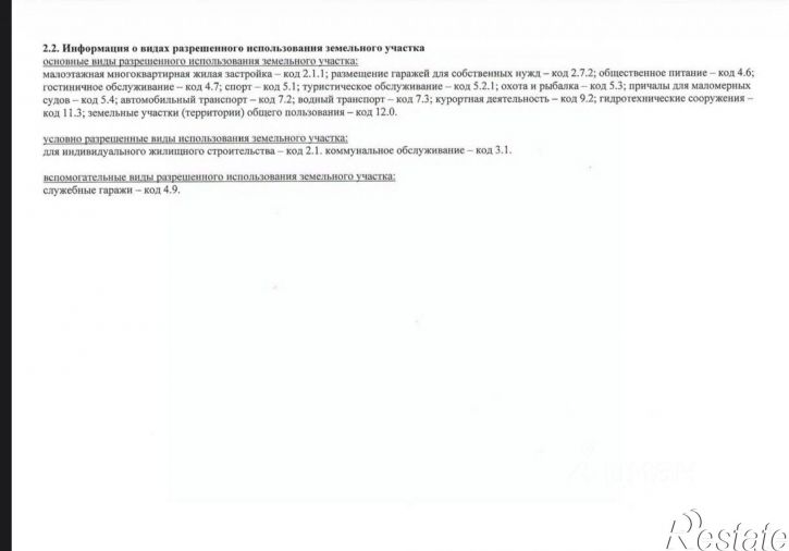 Земельный участок городской округ Судак