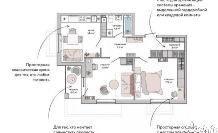 2-комн квартира в новом доме ул Восточное шоссе, 2,  д. 2