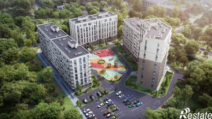 1-комн квартира в новом доме улица Инициативных
