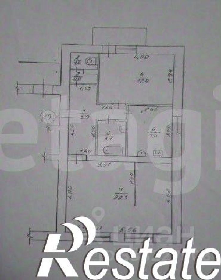 2-комн квартира Алуштинская улица, 45Б,  д. 45Б